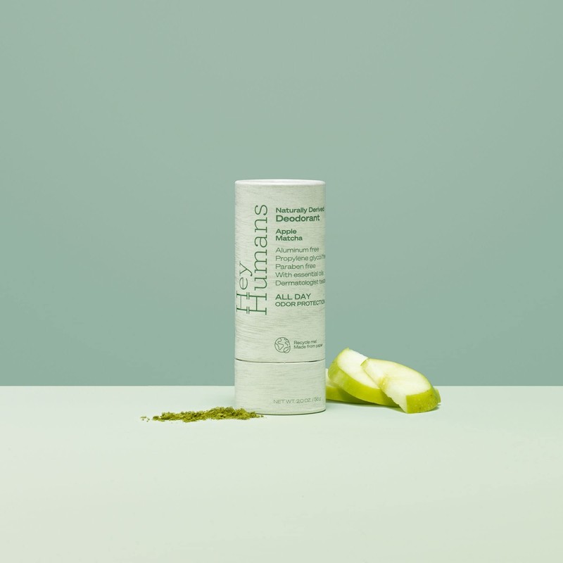 Hey Humans Natural Deodorant Apple Matcha - 2oz (Pack of