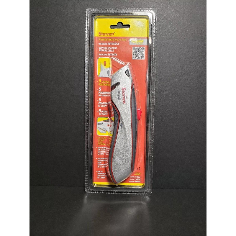 Starrett Retractable Utility Knife New/Sealed