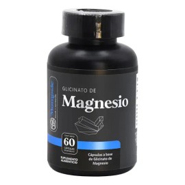 Glicinato Magnesio Momosie Cápsulas 500 Alta Absorción Biodisponibilidad Bienestar Relajación Descanso Balance Diario Suplemento Hombre Mujer