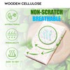 Natural Sponge Kitchen 12Pack,Eco Friendly Non-Scratch Scrub Sponge,Biodegradable Sisal Scrubber