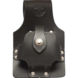 Black Leather Large Tape Holder - Connell of Sheffield