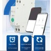 WiFi Switch Circuit Breaker, 63A DIN Rail Mount Smart Circuit