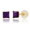 MAX + STONE 14k Yellow Gold Square Stud Earrings for