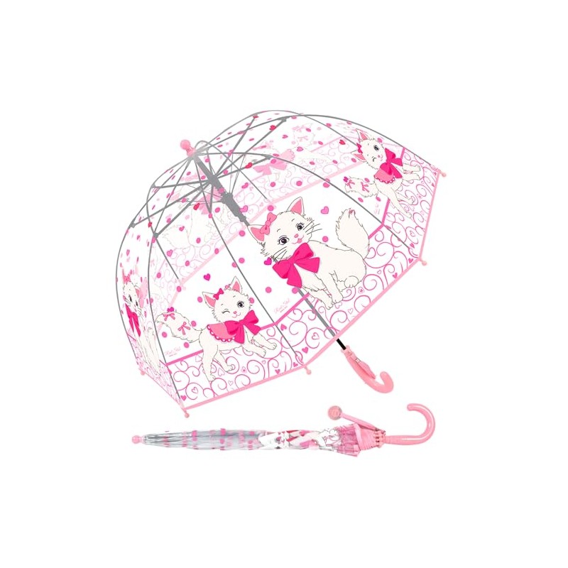 KOULONGDAMI Kids Clear Umbrella for Rain Dome Bubble Umbrellas Windproof