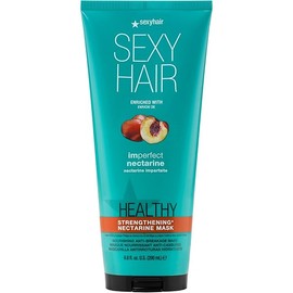 SEXYHAIR Healthy Imperfect Fruit Strengthening Anti-Breakage Mask, 6.8 oz | Nectarine | Fine to Medium Hair Type