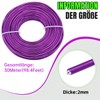 Uxney Aluminium Craft Wire - 2 mm Thick, 30 Metres