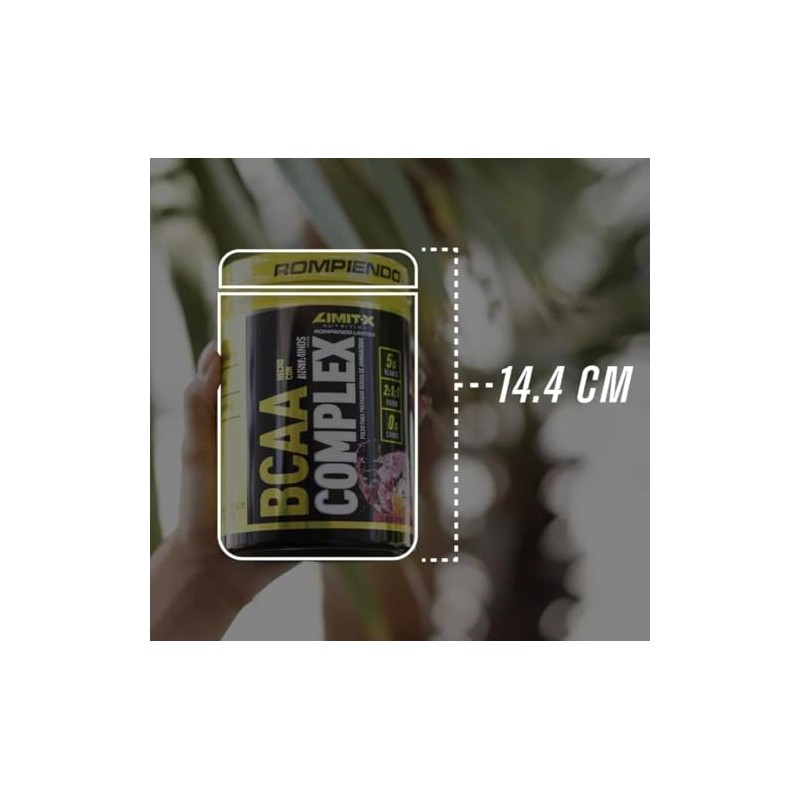 Limit-X Nutrition BCAA Complex - Suplemento Sin Azucar Electrolitos en
