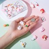 Beadthoven Resin Pendants Cupcake Dessert Pendants for Jewellery Making, Resin