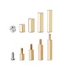 180pcs M2.5 Standoff Kit - Male Female Hex Brass Spacer
