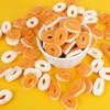 Peach Rings, 1 Pound Gummy Peach Rings Candy Bag, Peach