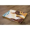 Herding Spirit Velour Towel, Cotton, Multi-Coloured, 75 x 150 cm