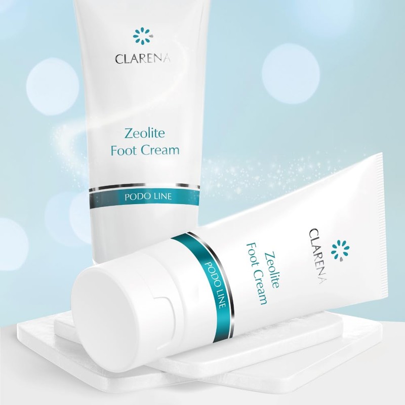 Clarena Podo Line Zeolite Foot Cream for Cracked Skin 100ml