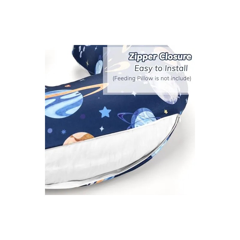 Paq 2 Fundas De Almohada De Lactancia Suaves Y Adorables