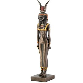 Egyptian Bronze Isis Collectible Statue