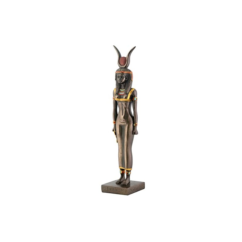 Egyptian Bronze Isis Collectible Statue
