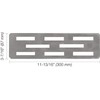 Jeonz Shower Niche Shelf for 12 Inch Tile Prefab Niches,