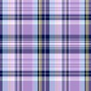 Vera Bradley Women's Fleece Plush Throw Blanket, Amethyst Plaid, 80