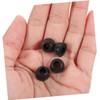 CIYODO Earbuds Tips Memory Foam Covers Sleeves Black Earbud Replacement