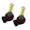 GOLDEN YELLOW 100w ONE PAIR XENON GAS FILLED H11 LOW