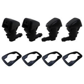 New Windshield Washer Nozzle Front Replacement 55157323AA, 55157352AA Fit for Jeep Grand Cherokee Trailhawk Sport Utility 4-Door 5.7L 345Cu. In. V8 GAS OHV Naturally Aspirated 2017 2018