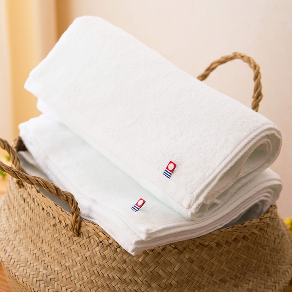 Imabari-Towel Bath Towel, Set of 2, Made in Japan, Imabari-towel, Quick Drying, Gift