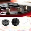 sourcing map 1PCS Guitar Knobs Metal, Volume Tone Control Dome