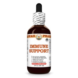 Immune Support Tincture, Made in Hawaii, All Natural, Vegan, Pure Liquid Extract - 2 fl.oz