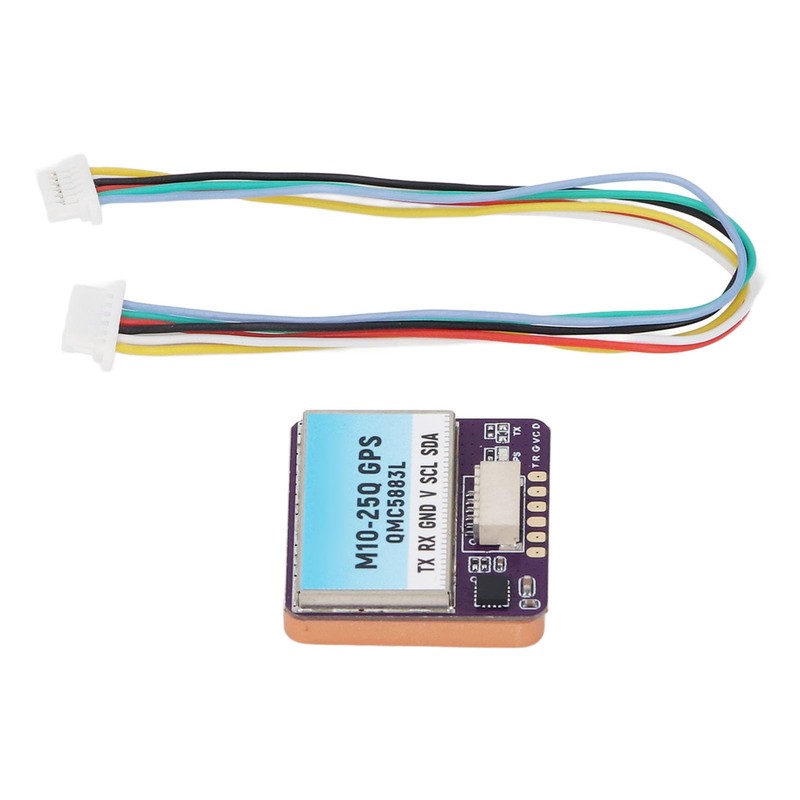 M10-25Q GPS Module with QMC5883L Compass, Low Power Consumption, Compact