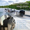 5" Outboard Motor Support Compatible with Yamaha/Mercury/Suzuki (30-400HP)- Single Ram