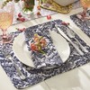 Vera Bradley Cotton Reversible Placemats Set of 2, Java Navy