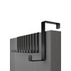 Menz Over Door Hanger â Set of 10, Black - Door Hooks 3.6 cm (1.4") and 4.6 cm (1.8"), Coat Hooks for Door, Over Door Hook for Hanging Clothes