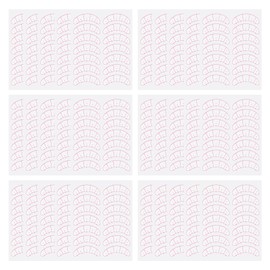 420 Pieces Lash Mapping Stickers, Lash Extensions Five-Point Positioning Stickers, Lash Extension Supplies, Eye Patch/Pads Lash Mapping Practice for Beginner/Tech Lash Artists (Simple Packaging)