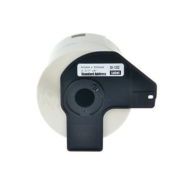 GREENCYCLE 1PK Compatible for Brother DK-1202 DK1202 Address Paper Label