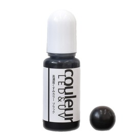 MYmama High Concentration Resin Coloring Agent, Dull Color, Crew Rulle, Single Item, 0.4 oz (10 g), Coloring, Black