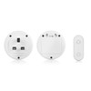 Byron DBY-23514UK Wireless Plug In Doorbell Set, 175m Range, 8