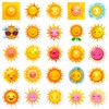 Sun Stickers for Laptop (50 PCS),Gift for Children Teens Adults