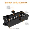 Nilight - 50048R 7 Way Electrical Trailer Junction Box 7