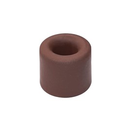 cyclingcolors Door Stop Door Stopper Floor Buffer for Screwing Made of Rubber Wall Protection Brown Brown