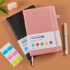 FOCUS DAY Lined Notebook Journals for Women/Men Work, 2 Pack