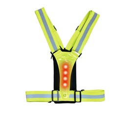 Ultimate Performance Stile LED Runners Phone Vest Fluorescent/Reflective