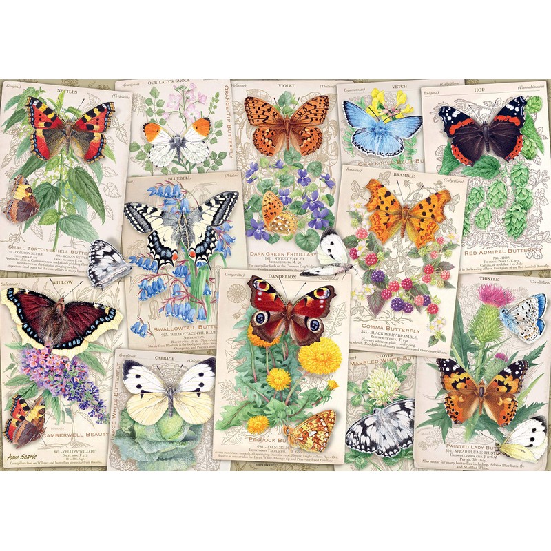 Ravensburger Butterfly Splendours 1000 Piece Jigsaw Puzzle for Adults and