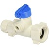 John Guest PASVPP5 Angle Stop Adapter Valve, 1/2" x 3/8"