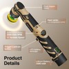 Cordless Mini Polisher,1/1.5/2Inch,DA&RO with 11 Variable Speed 2500-6000 RPM,2 *