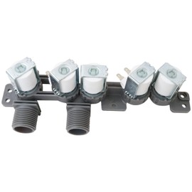 AJU73213301 Water Inlet Valve Replacement for LG Washer WT7200CW/00 WT7600HKA WT7600HKA/00 WT7600HWA WT7700HVA WT7700HVA/00, Replaces 5221EA1008F, AJU75152601, 33090048, TAW35618287 - Welsdolk