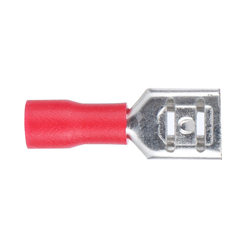 Insulated Spade Wire Connector FDD1.25‑250 Female Sturdy Durable Stable Convenient