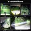 4 Pack Rechargeable LED Flashlights High Lumens, 990,000LM Super Bright