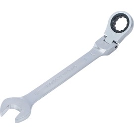 BGS 6719 Ratchet Ring Spanner Angled SW 19 mm