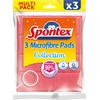Spontex Microfibre Multi-Pads, 3 Pads (Pack of 4)