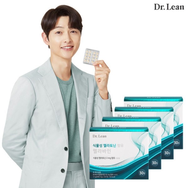 Dr. Lin Melabain 4 boxes containing plant-based melatonin / 닥터린