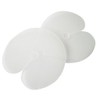 25 Pieces Heat Shield Guards for Hair Extension Bonding, Round